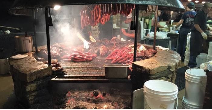 Historic Salt Lick BBQ remains open, operating out of one building after kitchen fire