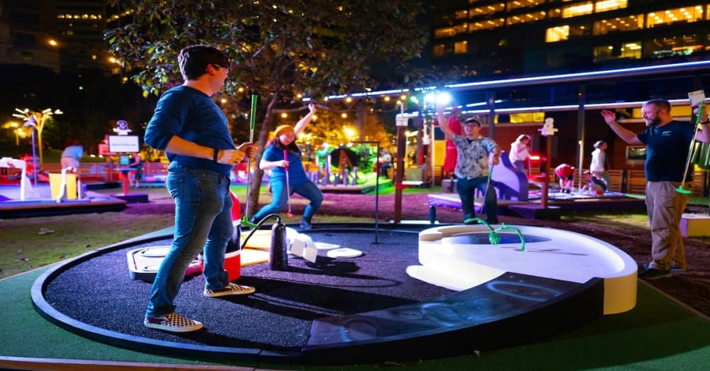 Pixar Putt sets up in San Antonio