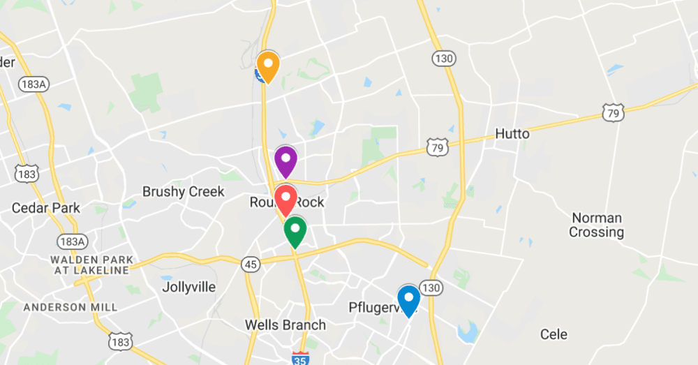 Plans for Pluckers renovation and 4 more commercial projects filed recently in Round Rock and Pflugerville
