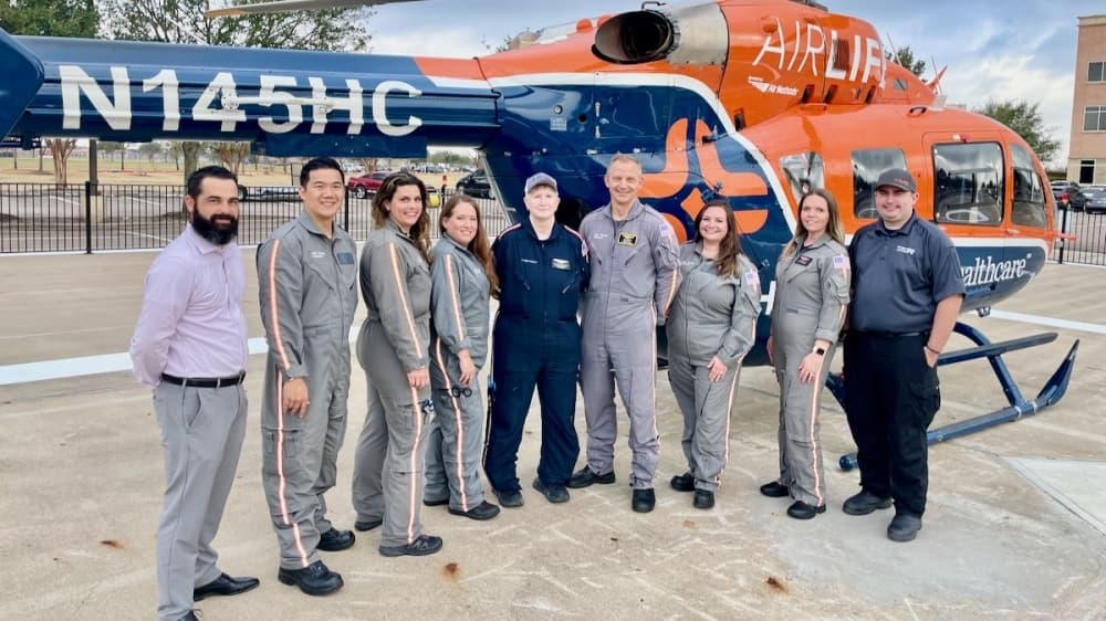 HCA Houston Healthcare’s helicopter service making care accessible to Pearland, other communities outside of downtown Houston