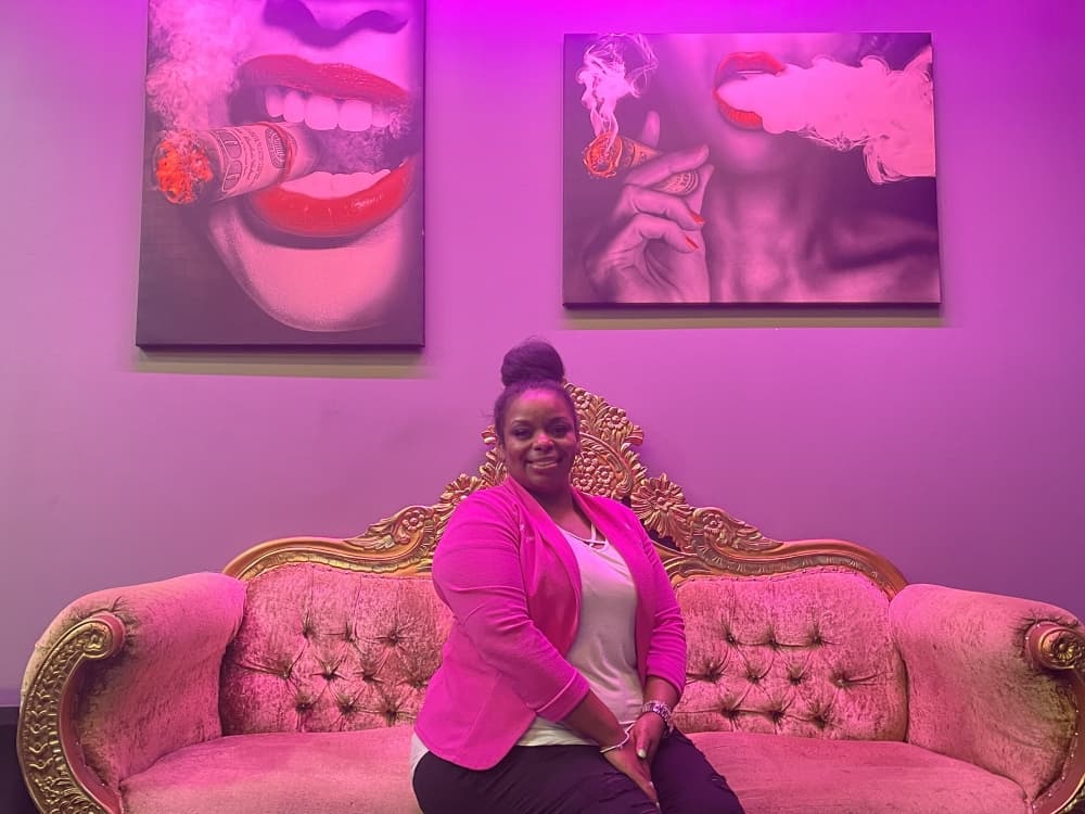 Ashes, the Cigar Lounge, a Black female-owned shop, represents change in smoking culture