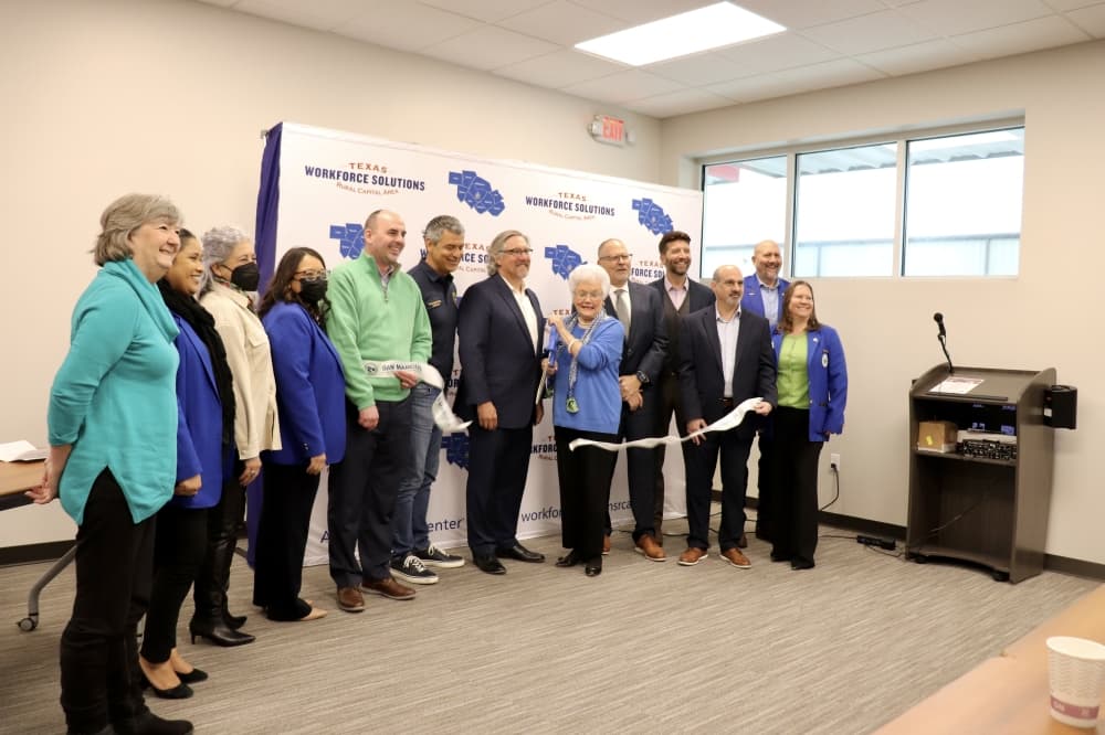 Workforce Solutions Rural Capital Area hosts grand opening of Hays County Workforce Center in San Marcos