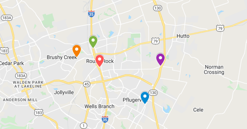 5 latest commercial projects filed in Round Rock, Pflugerville and Hutto, including renovation to O’Reilly Auto Parts