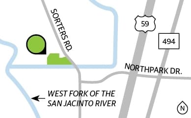 Check out February's featured neighborhood in the Lake Houston area: Northpark Woods, 77365