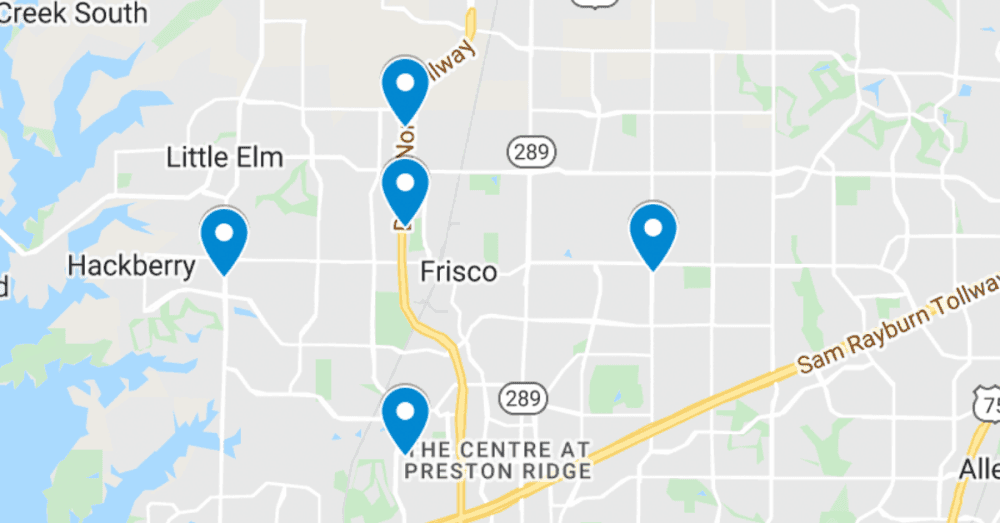 New construction for Sonterra Health Partners in Frisco and 4 more upcoming area projects