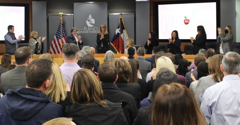 Plano ISD board meeting.