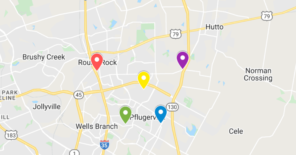Plans to renovate Daltile Stone Center and 4 other latest commercial projects filed in Round Rock, Pflugerville