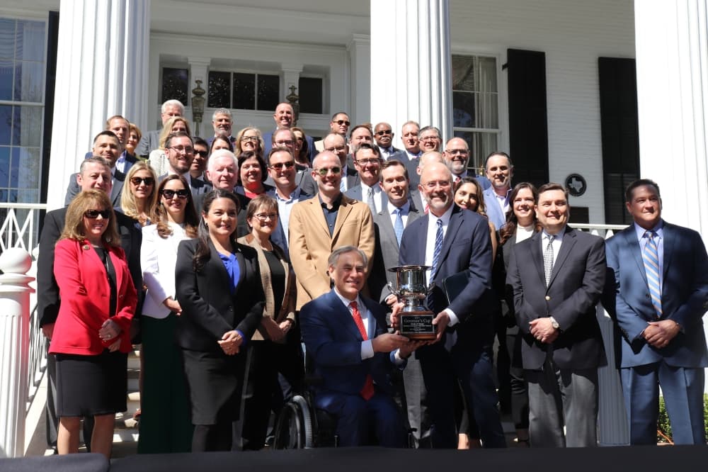 Texas receives 10th consecutive Site Selection Magazine Governor's Cup for record-breaking development