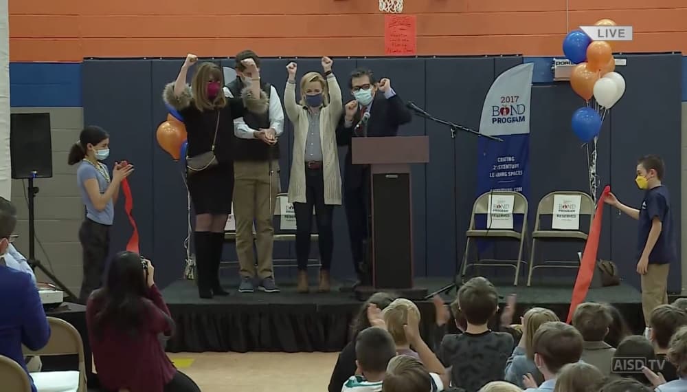 Hill Elementary School in Northwest Austin hosts ribbon-cutting ceremony for modernized campus