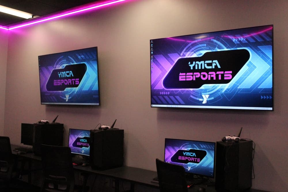 Staff at the YMCA is working on developing curriculum for different popular esports games, such as "League of Legends" and "Rocket League." (Mikah Boyd/Community Impact Newspaper)