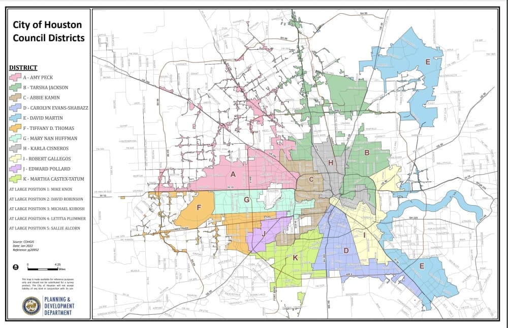 Houston City Council approves ordinance hiring law firm for redistricting process