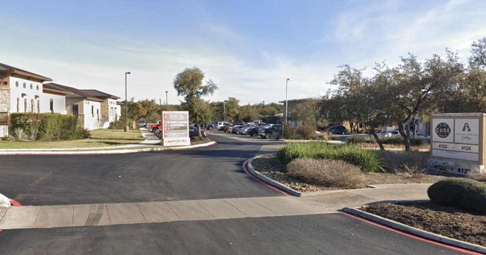 More commercial development, including small retail, neighborhood services and professional/office, is headed to Shavano Park, according to local developer Bitterblue Group/Denton Communities. An existing development off Pond Hill Road can be seen here. (Courtesy Google Street)