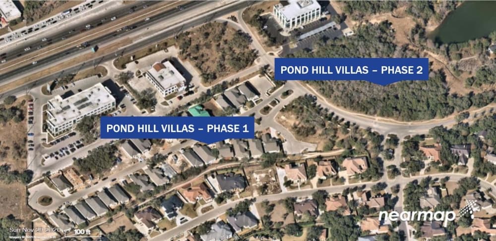 A second unit of garden homes is under development at the Pond Hill Garden Villas residential development,, according to local developer Bitterblue Group/Denton Communities. (Courtesy Bitterblue Group/Denton Communities)