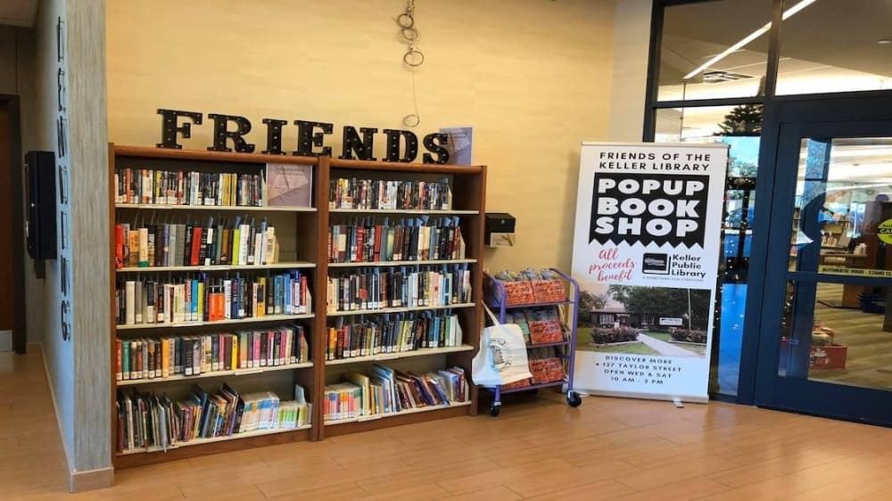 Friends of the Keller Library to relocate