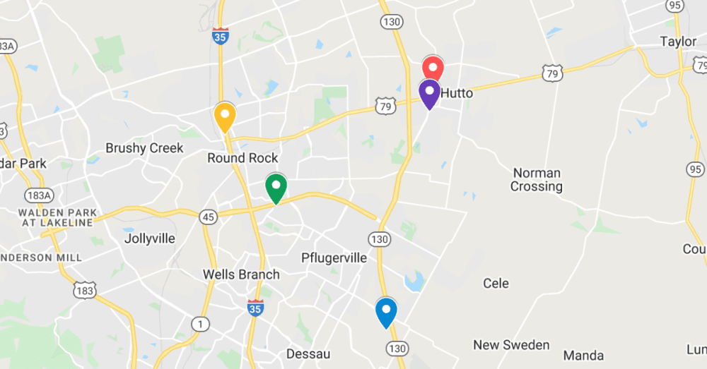 Plans for new Tropical Smoothie Cafe and 4 more commercial projects filed recently in Round Rock, Pflugerville, Hutto