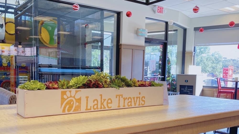 Lake Travis Chick-fil-A reopens dine-in area, playground