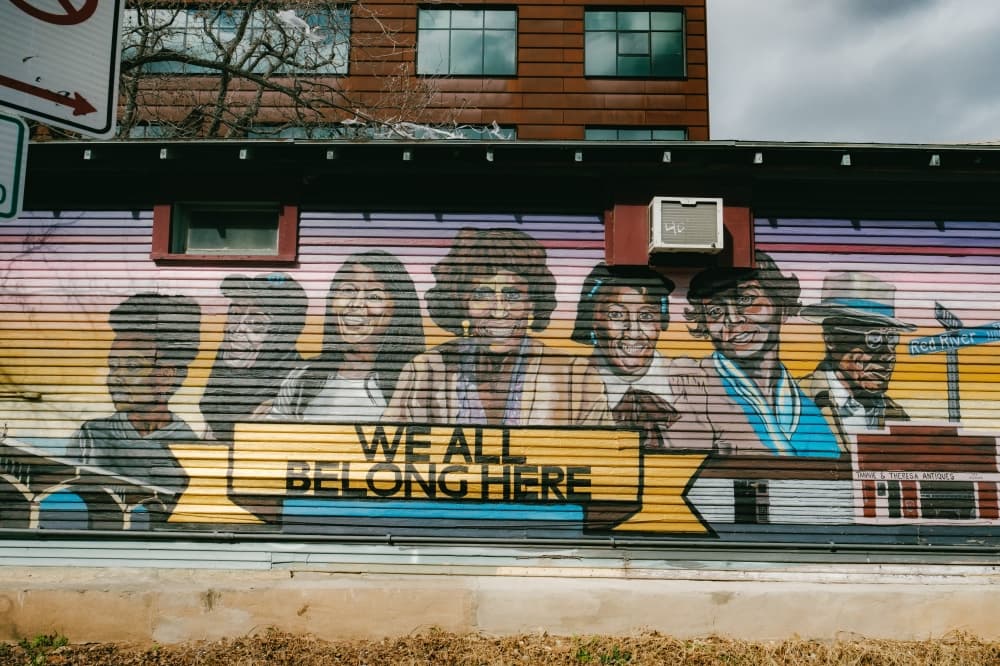 Residents can tour several downtown Austin murals on a bike ride March 12.  (Courtesy Jay Ybarra)