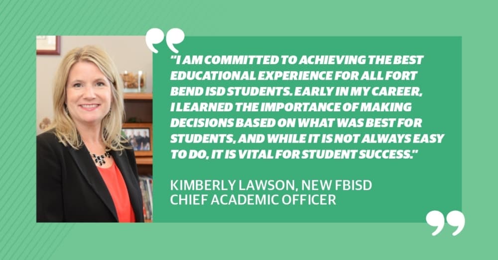 Fort Bend ISD names new chief academic officer