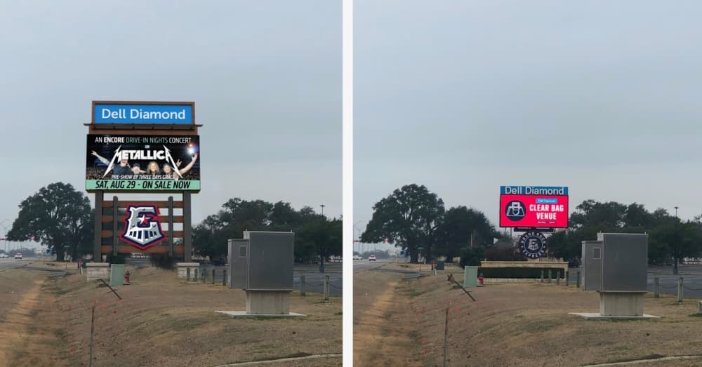 Round Rock City Council approves purchase of new Dell Diamond marquee sign