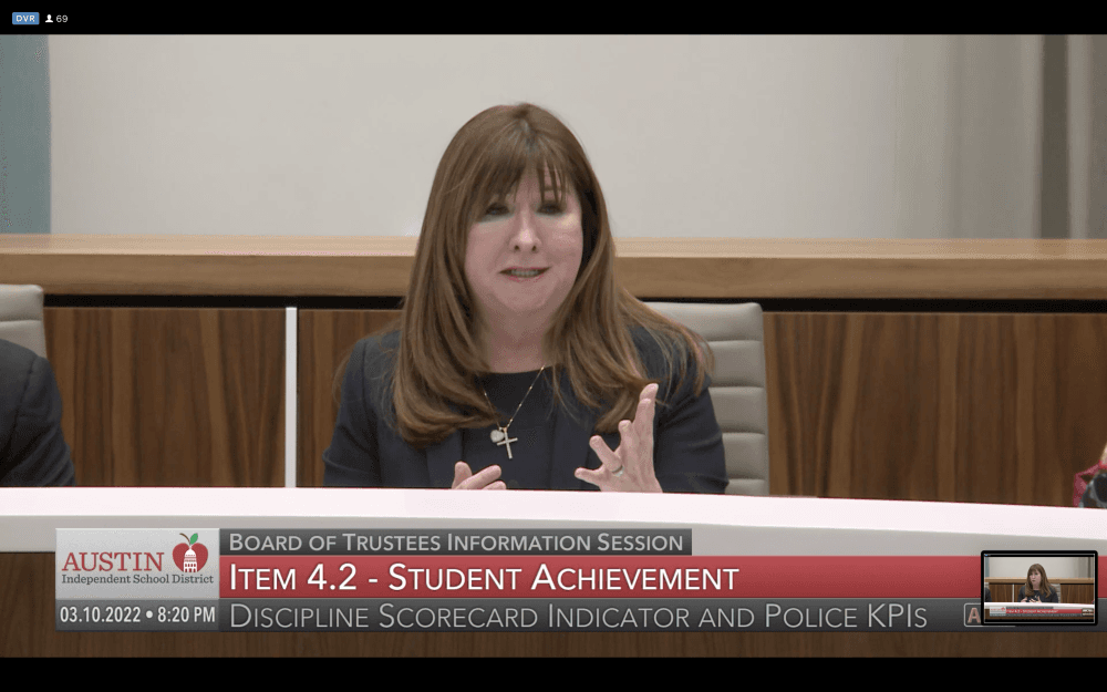 Austin ISD reviews data on disciplinary action in schools