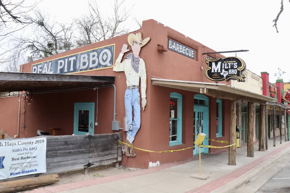 Milt's Pit BBQ relocating from downtown Kyle to Live Oak in April