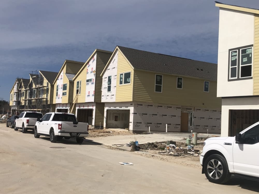 Rental homes at Metropark Square under development in Shenandoah
