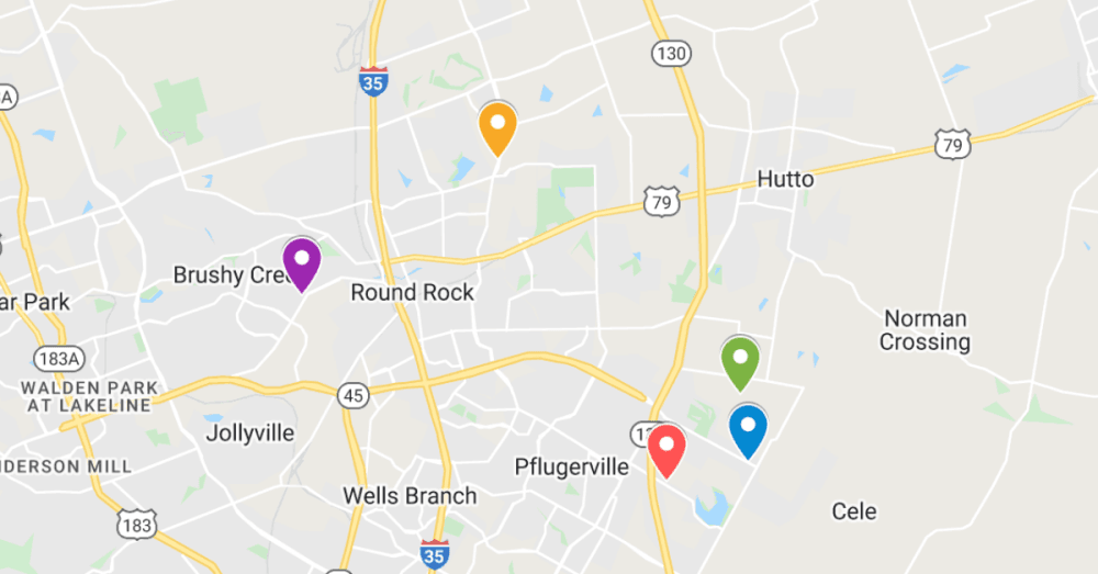 5 latest commercial projects filed in Round Rock and Pflugerville, including new retail center