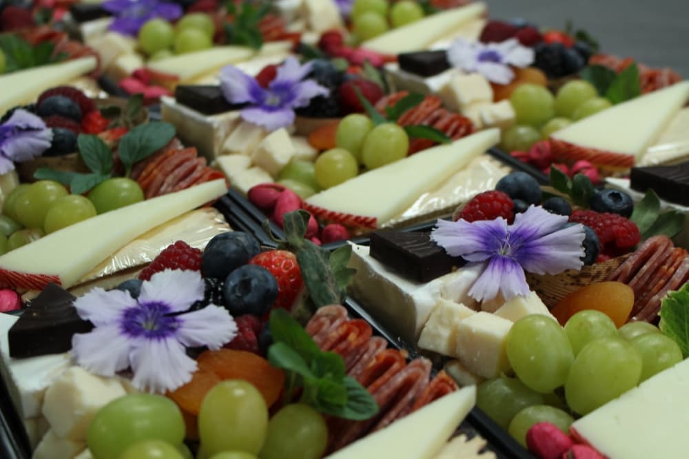 Grazeables offers "Grazers-To-Go" ($20), which are personal boards that can be catered for lunches, events and picnics. (Ally Bolender/Community Impact Newspaper)