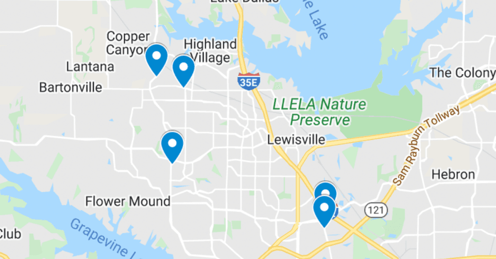 Renovations to Stonecreek Counseling & Consulting PLLC in Highland Village and more upcoming projects in Lewisville, Flower Mound