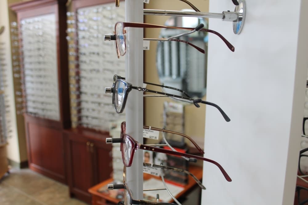 The optometrist office offers eye exams and fittings for both glasses and contacts. (Sierra Rozen/Community Impact Newspaper)