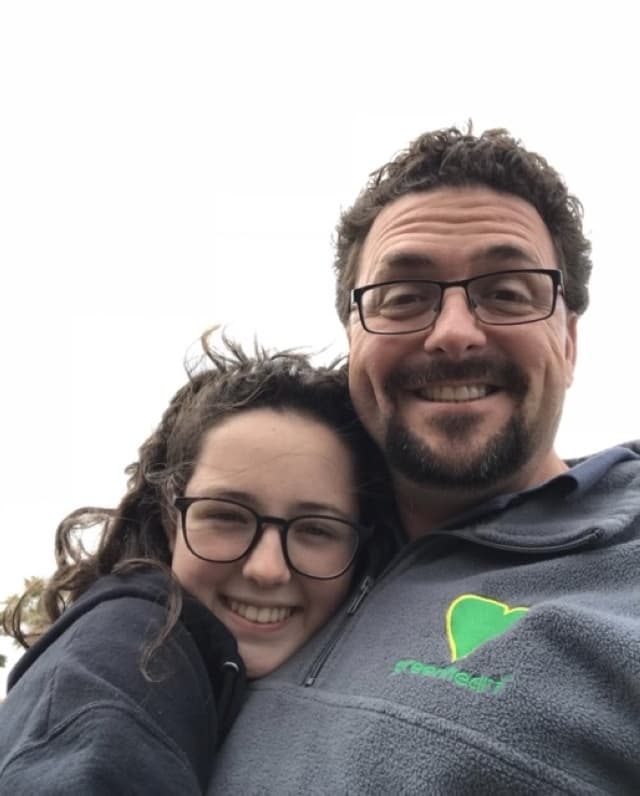 Adel Kuchyk lived in Cypress with the Vitovsky family and attended Bridgeland High School during the 2017-18 school year. (Courtesy Melanie Vitovsky)