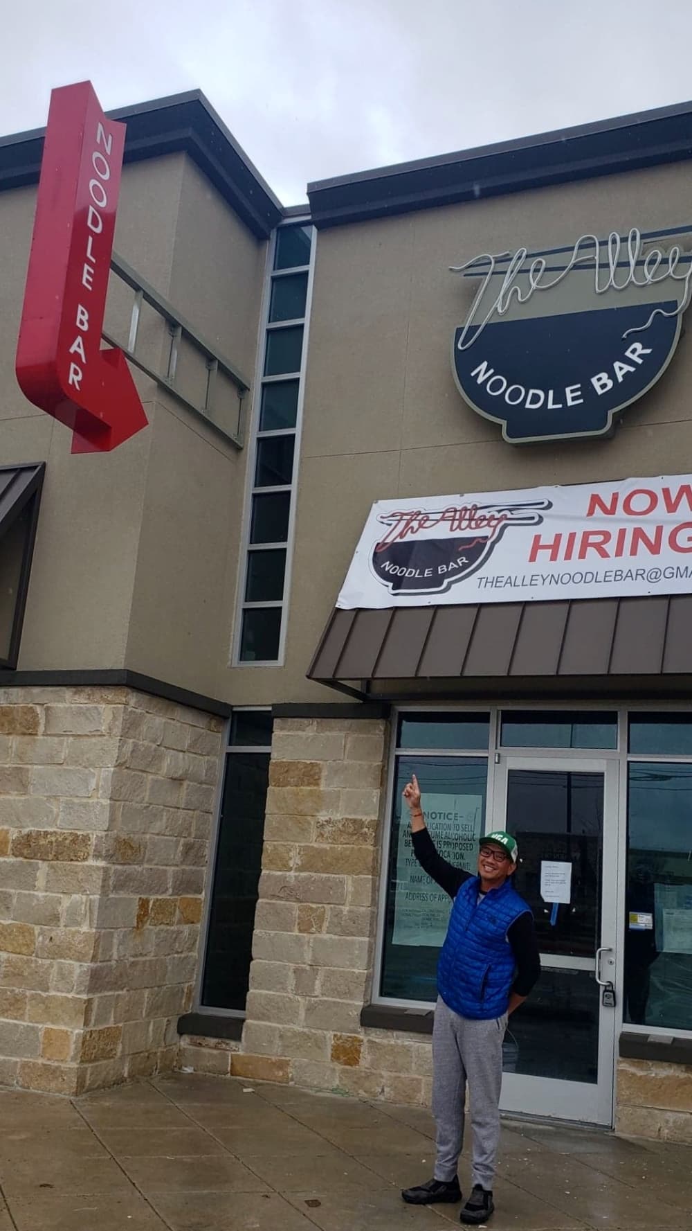 Tuan Tran is opening The Alley Noodle Bar in McKinney in April. (Miranda Jaimes/Community Impact Newspaper)