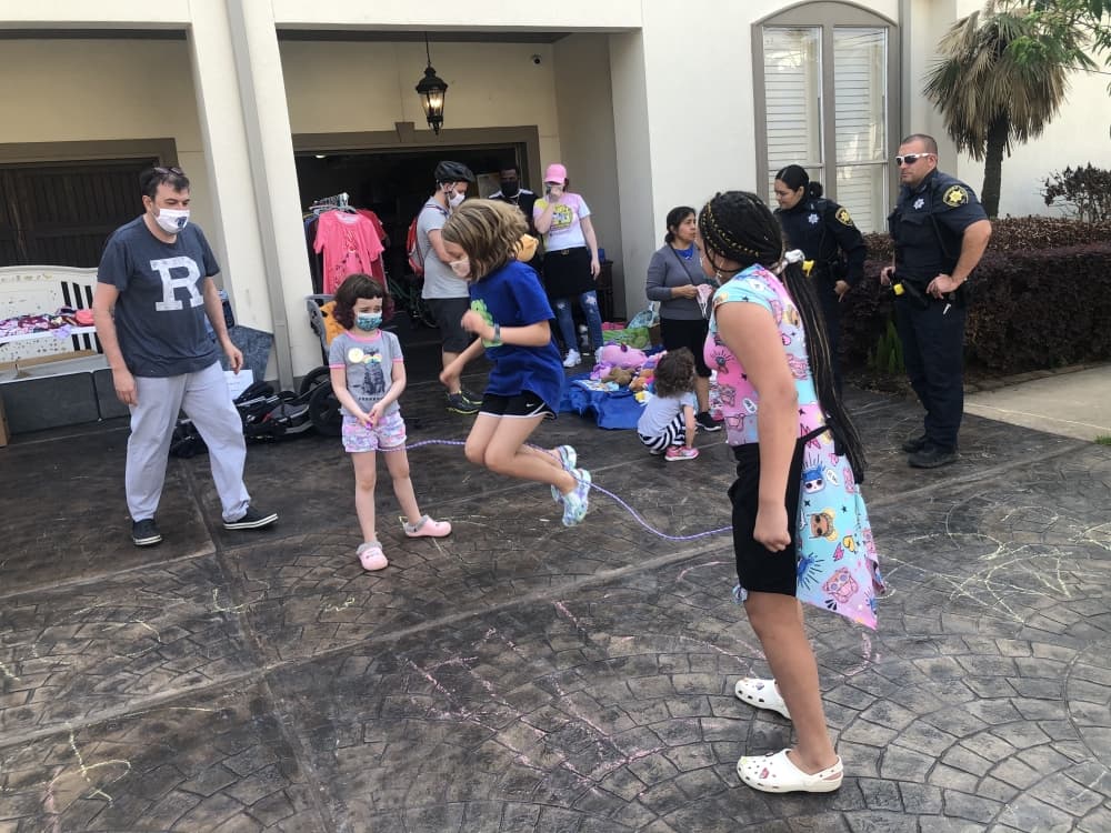 In 2021, some homes offered family-friendly activities. (Courtesy Stacie Fairchild)