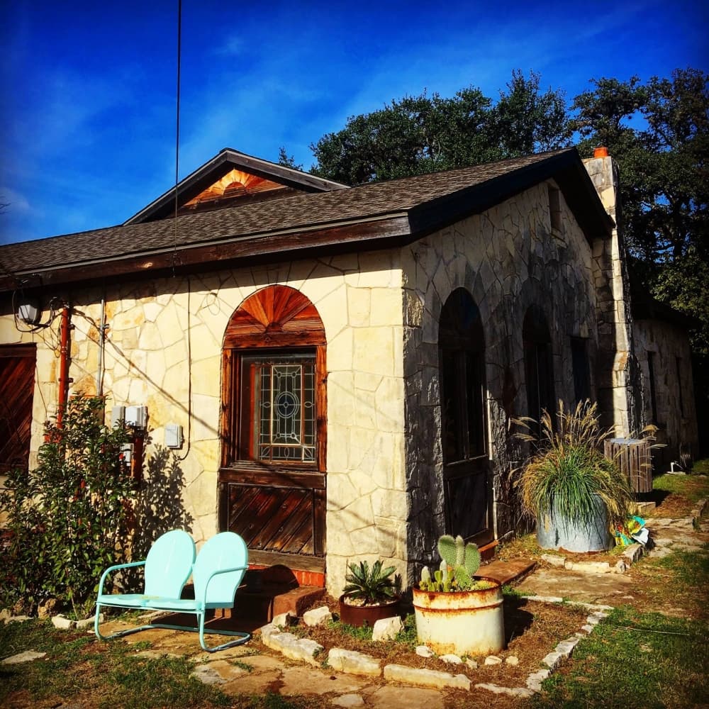 Cedar Creek Recording studio is located inside a home. (Glorie Martinez/Community Impact Newspaper)