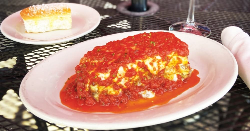Lasagna ($15): A customer favorite, Amadeo’s take on this classic uses a secret family recipe that Raffa said stretches back for generations. (Courtesy Amedeo's Italian Restaurant)
