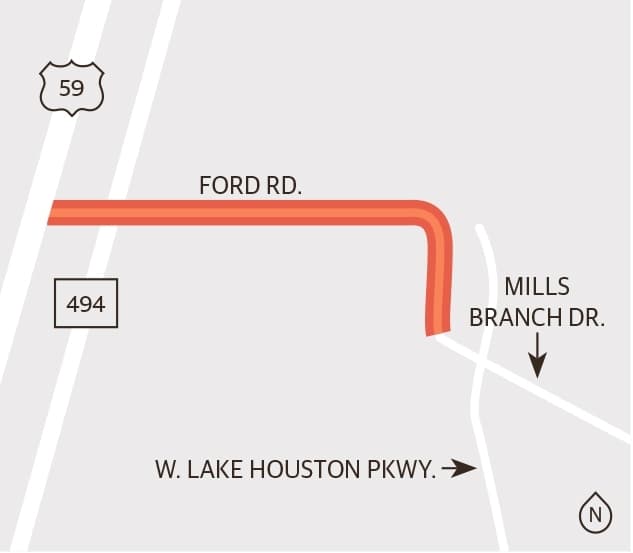 Right of way acquisitions press on for Ford Road expansion project