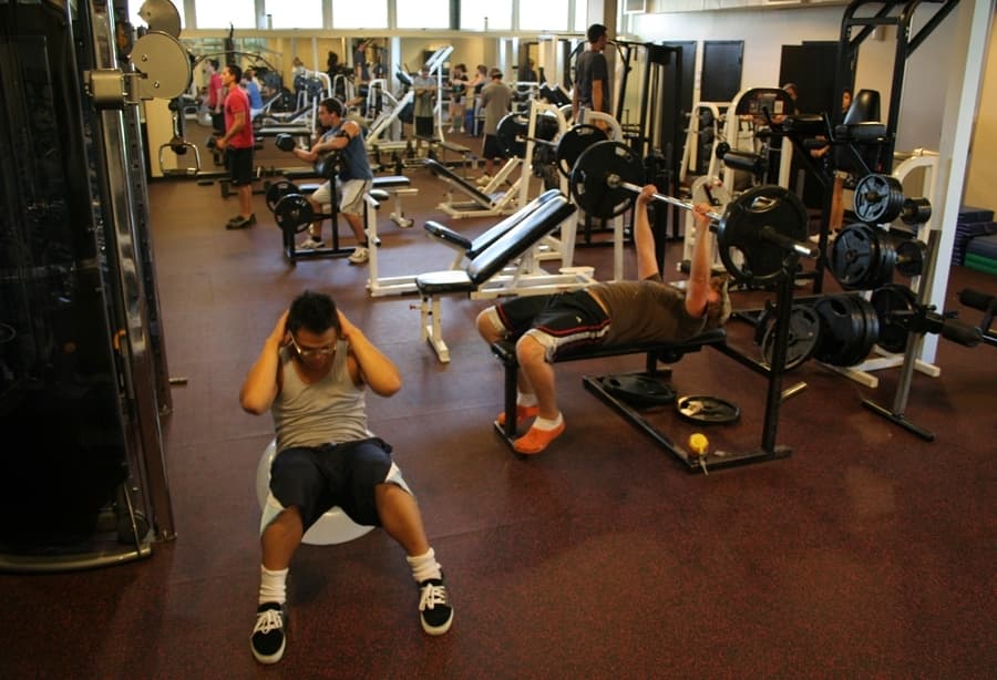 Alvin Community College’s fitness center reopened following renovations