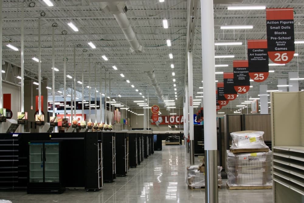 The store will 29 total cash registers. (Lauren Canterberry/Community Impact Newspaper)