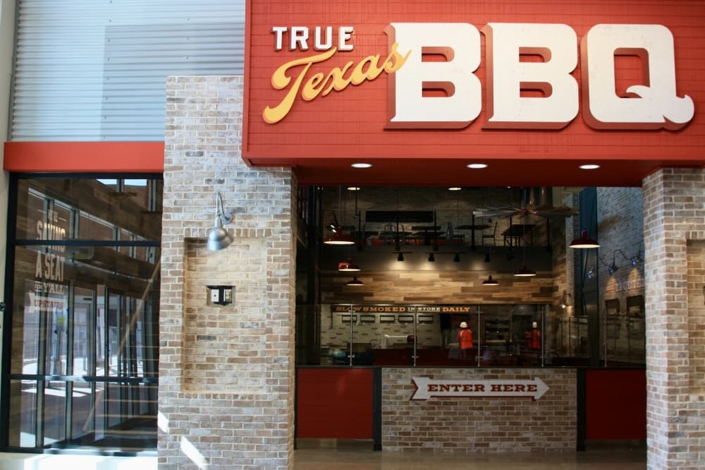 The store will feature a two-story True Texas BBQ. (Lauren Canterberry/Community Impact Newspaper)