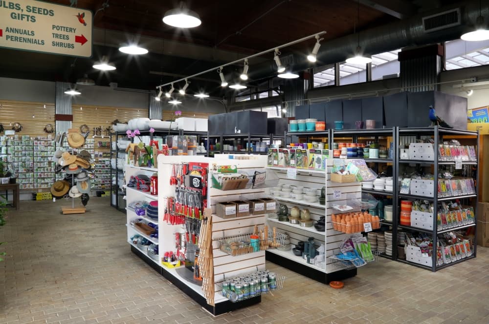 There is a large variety of plants, imported pottery, water features, gardening supplies and gifts available at Shoal Creek Nursery. 