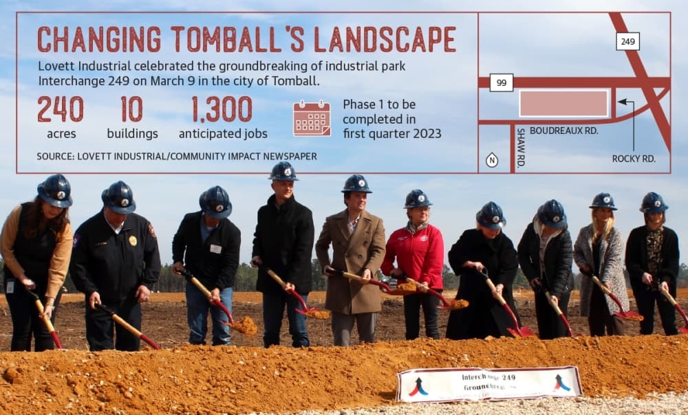 Lovett Industrial project to bring jobs to Tomball; Boudreaux Road widening planned to accommodate traffic