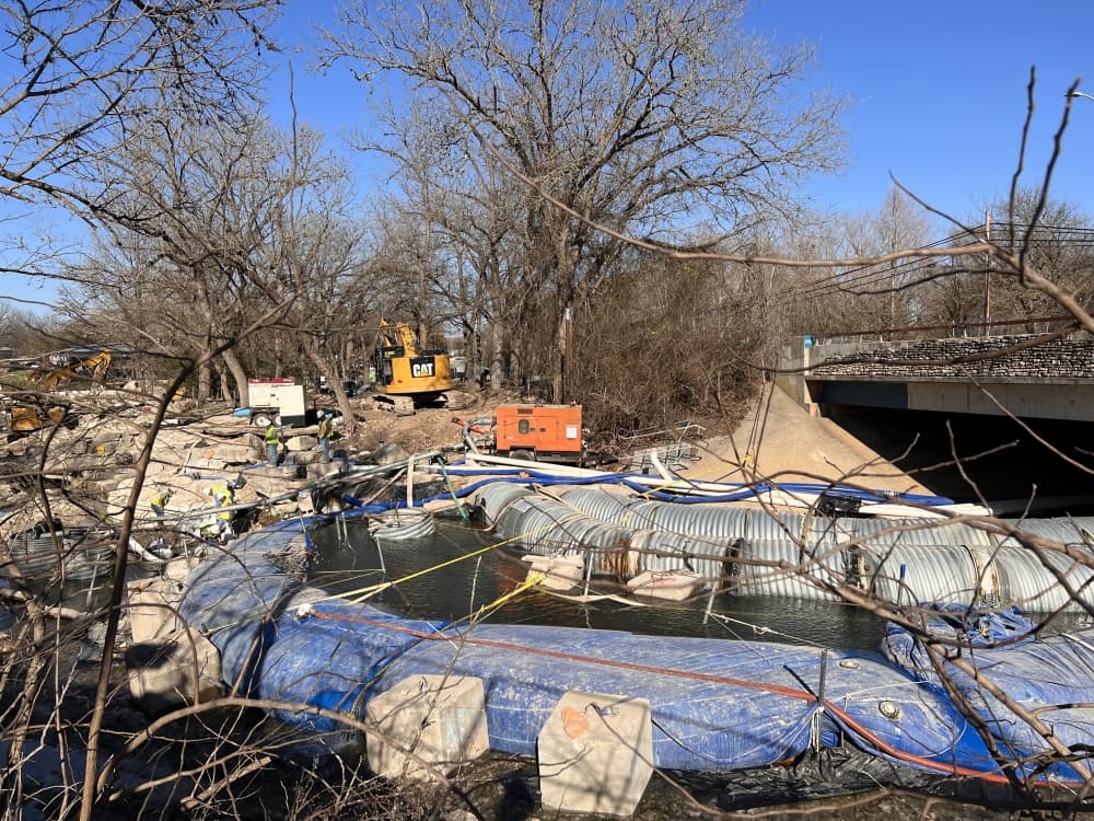 Rio Vista Falls project completion timeline moved to mid-May