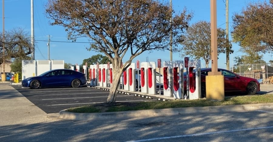 Tesla (Carson Ganong/Community Impact Newspaper)