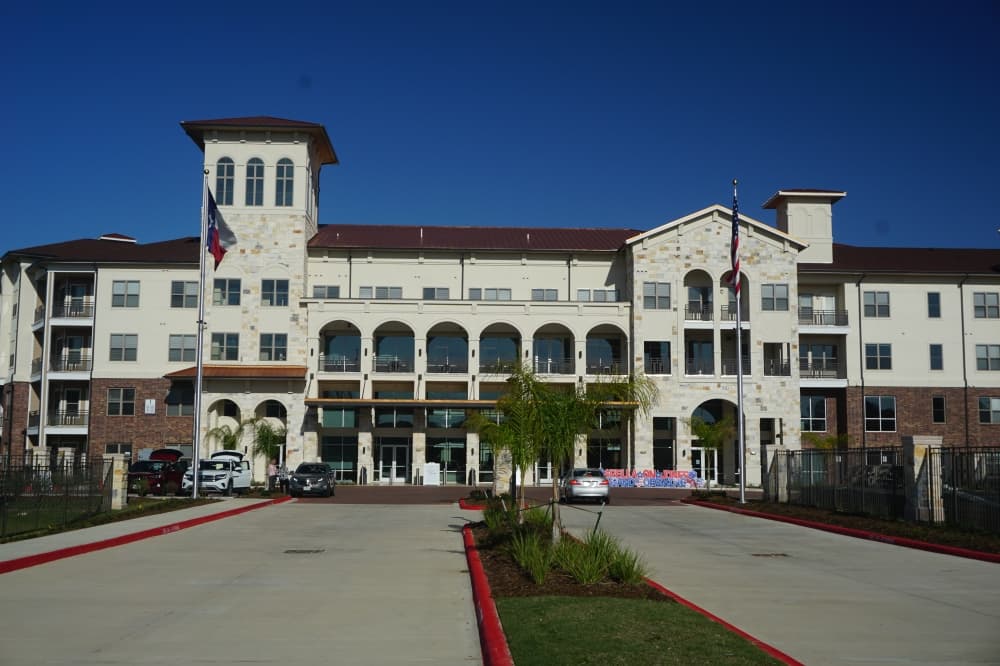 Arella on Jones is a sprawling 25,000-foot facility that caters to the retired population, offering leases to those age 55 and older. (Mikah Boyd/Community Impact Newspaper)