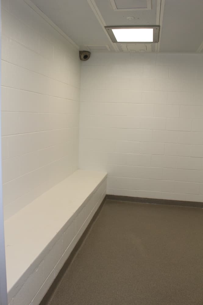 The new Montgomery County Sheriff's Office facility provides a satellite jail and more space. (Photos by Kayli Thompson/Community Impact Newspaper)
