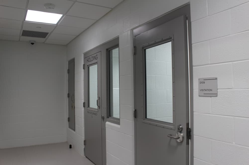 The new Montgomery County Sheriff's Office facility provides a satellite jail and more space. (Photos by Kayli Thompson/Community Impact Newspaper)