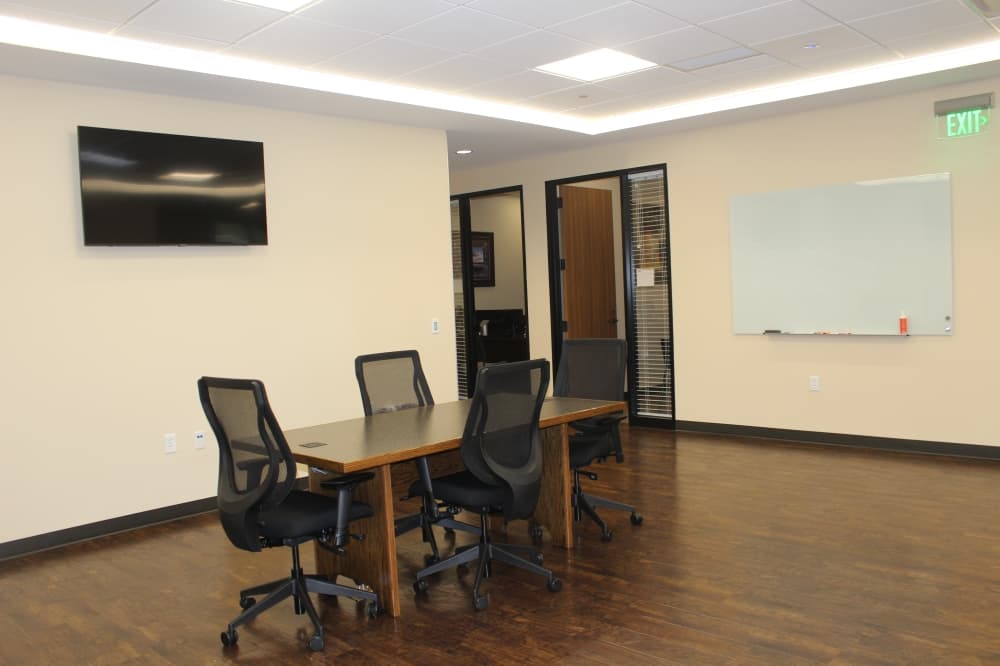 The new Montgomery County Sheriff's Office facility provides a satellite jail and more space. (Photos by Kayli Thompson/Community Impact Newspaper)