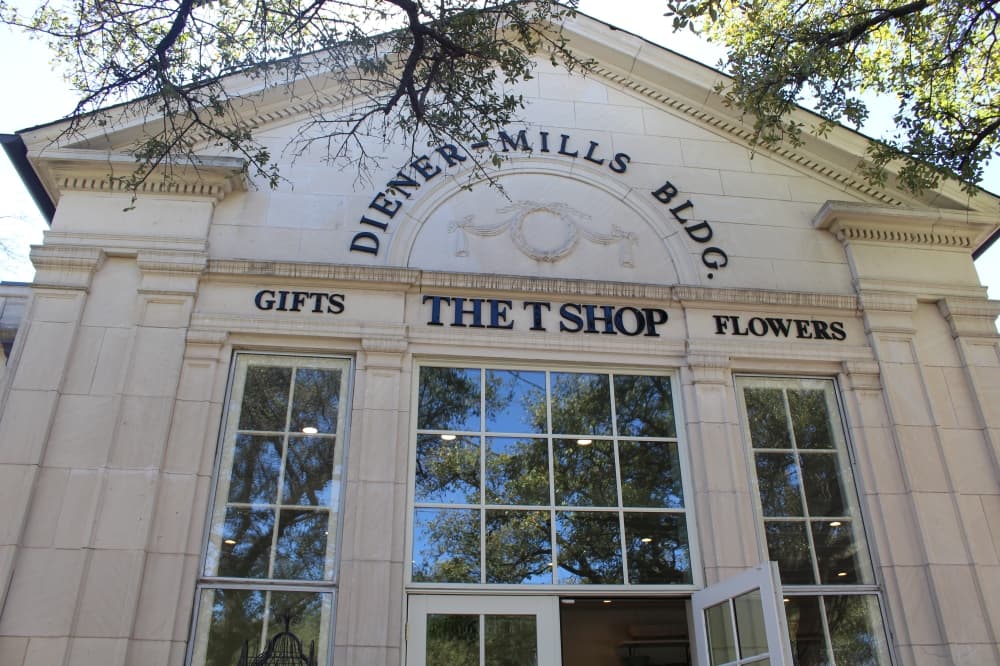 The T Shop in Dallas' Lakewood neighborhood offers floral arrangements, unique gift ideas
