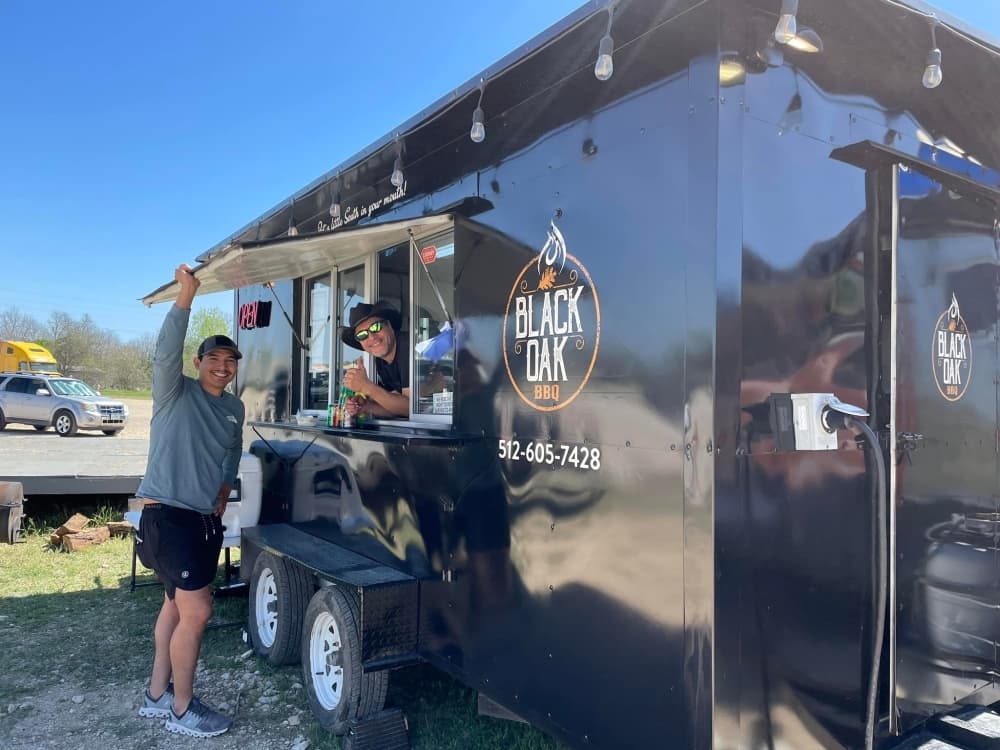 Black Oak BBQ food truck now open at Kyle Flea Market