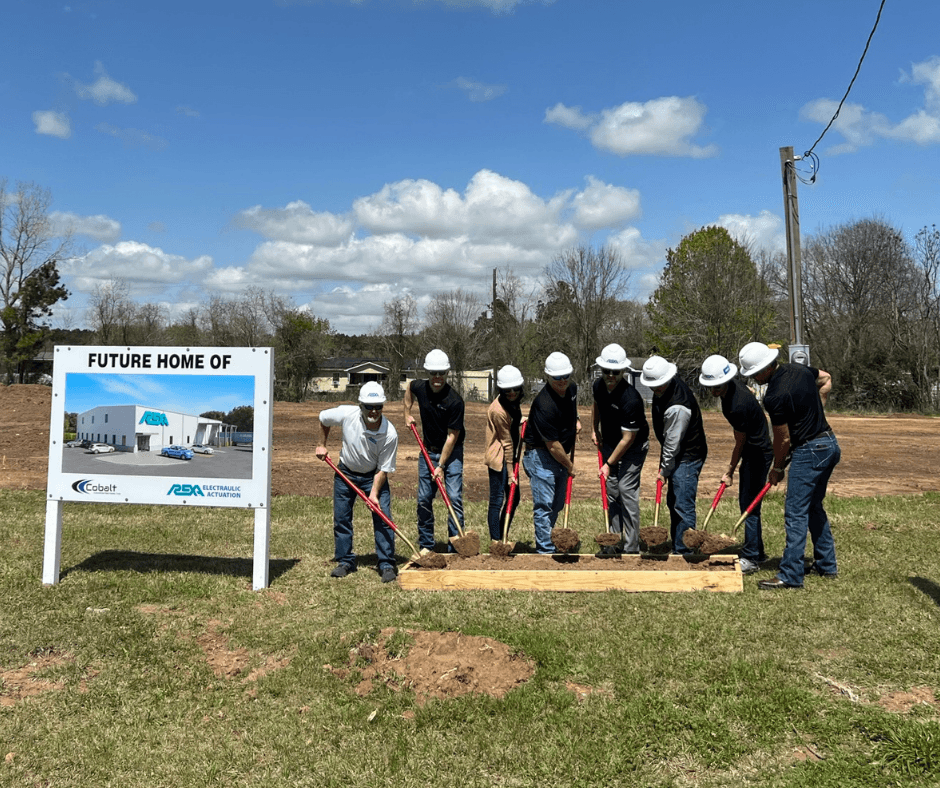REXA, Inc. breaks ground on new facility in Tomball